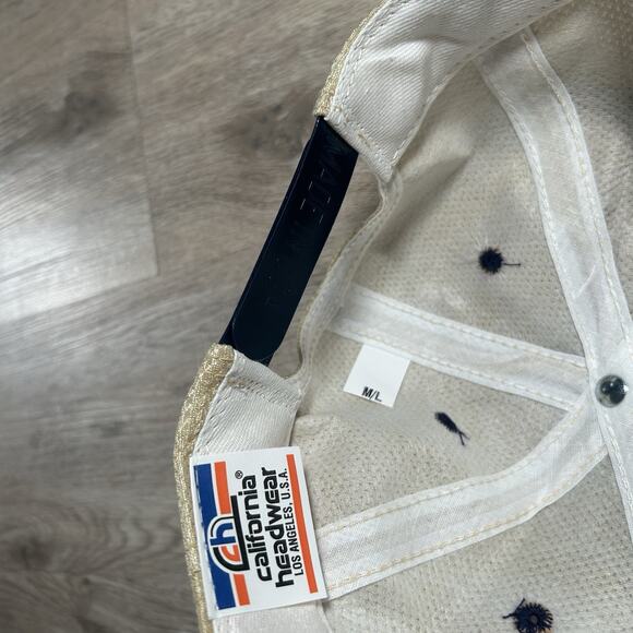 VTG‎ UCLA Bruins Snapback Hat College California Headwear Gold Blue USA Made Cap - Picture 4 of 8